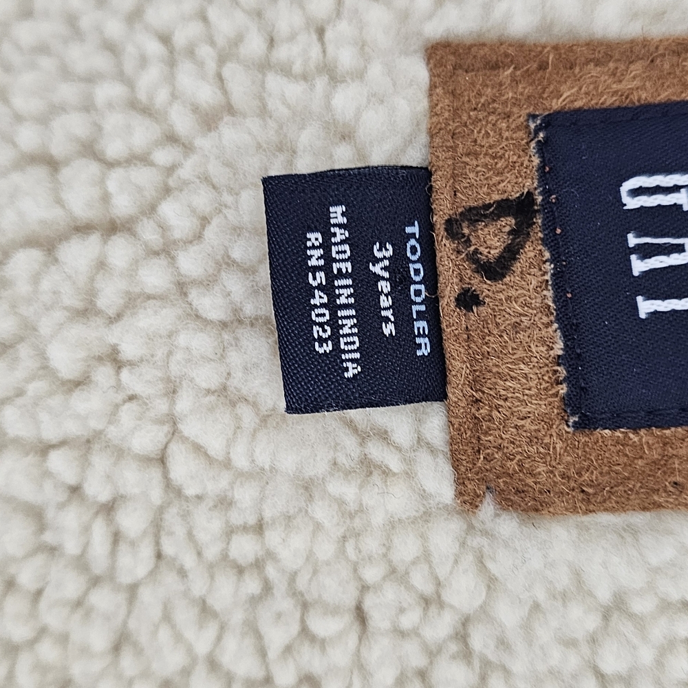 Baby Gap Calf Suede Jacket - Picture 7 of 9